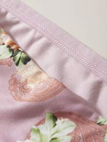 15pcs Plus Size Printed Comfortable Women Panties, Basic Intimate Underwear - Multicolor - View 11