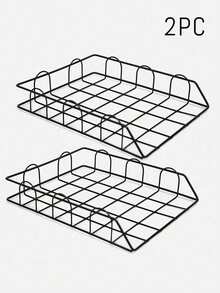 Metal A4 Paper Tray Organizer, 1/2/4pcs Stackable Rose Gold File Holder, Suitable For Desktop - Horizontal File Organizer, Mail Sorter, Letter Tray, Suitable For Office, School And Home Use - Multicolor - View 12