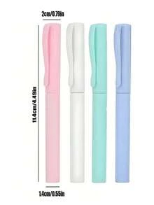 1pc Mini Portable Scissors - 2-In-1 Folding Scissors, Compact, Sharp Creative Stationery, Mini Folding Student Art Scissors, Portable Multi-Function Scissors Blade, Suitable For Crafts, DIY And Daily Use, Students, Office And Travel - Multiple Styles - View 3