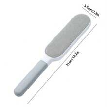 A Double-Sided Brush For Collecting Pet Hair And Dust, Designed For Manual Electrostatic Cleaning. Made From Durable Pol - View 3