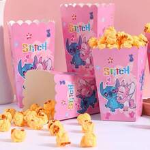 6pcs/12pcs/24pcs Anime Cartoon Theme Party Candy Boxes, Suitable For Halloween Party Decoration, Theme Party Gift Boxes, Candy And Cookie Boxes, Party Gift Bags, Party Gift Boxes, Suitable For Birthday Party, Candy And Popcorn Boxes Decoration, Suitable For Back To School Party, Holiday Essential Party Supplies - Multicolor - View 4