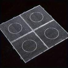 7/9件 2.6MM 大號透明/白色絲珠 - DIY手工藝用品 - 塑料材質 - 適用於珠寶製作與手工項目 - 耐高溫透明熔珠板 - 查看 1