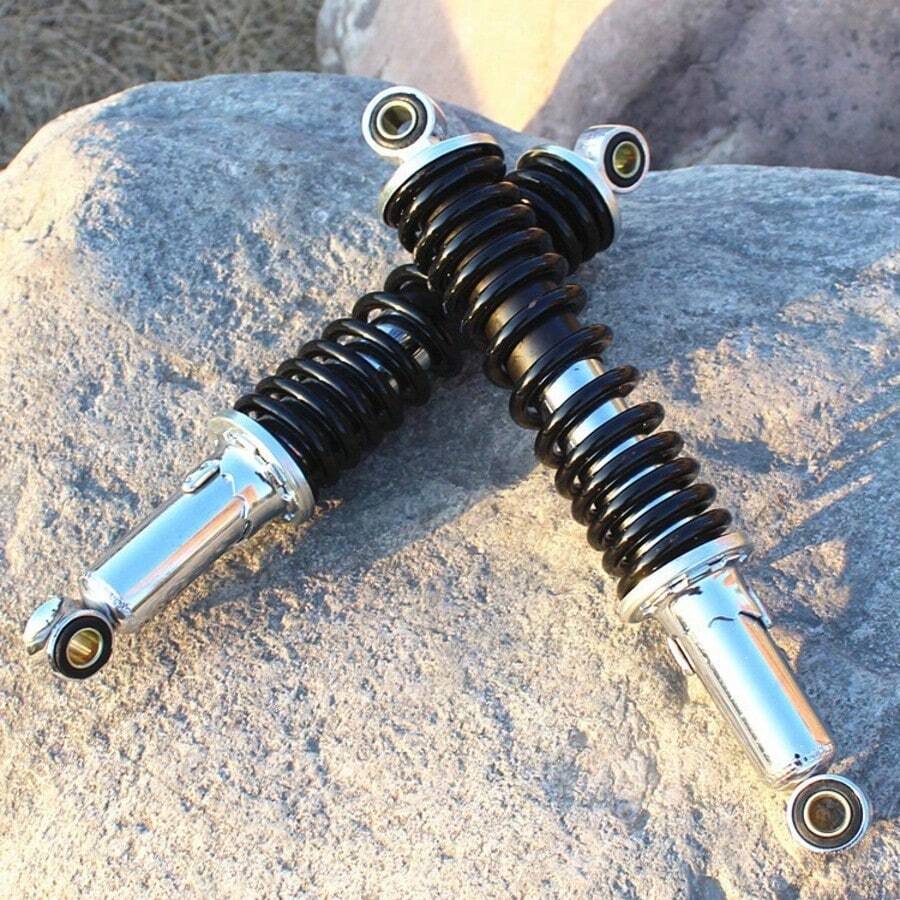 Knight Motorcycle Rear Shock Absorber GS125 Rear Shock Absorber Thickened Spring Suitable For Motorcycle GS125 JH70 GN Prince WY125 Shock Absorber DY100 TBT110 Cabbage Rear Shock Absorber - Multiple Styles - View 1