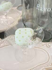 Pink Polka Dot Hollow Star Pods 4 Protective Case, Compatible With Apple Pod 3, Pro Earphone Shell 2nd Gen, Wireless Bluetooth 3rd Gen, 2nd Gen, Pod Pro 4th Gen, 5 Boxes - Green - View 15