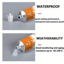 Strong No-Nail Adhesive, Powerful Bonding Agent For Wall, Metal, Mirror, Tile, Baseboard, Bathroom Shelf & Various Materials - Waterproof, Multi-Purpose, No Drilling Required Household Glue, For Repairing Shoes, Multi-Purpose Quick-Drying Adhesive - CJ-317 - View 7