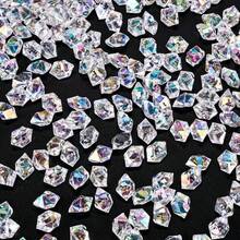 30/640pcs Acrylic Ice Rocks Vase Filler, Faux Ice Cube Gems, Suitable For Christmas, Halloween, Thanksgiving, Wedding Decor Display, Home Decor, Tabletop Accents, Events, Wedding Decor, Table Decor And Aquarium Filler, Can Be Used For Room Decor, Vases And Glass Vases - Crushed Ice Stone - View 2
