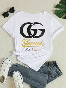 Women T-Shirts - 白色 - 查看 5