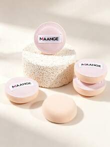 MAANGE 5/10pcs Professional Makeup Sponges, Dual-Use Dry & Wet, Portable Makeup Powder Puffs, Essential Travel Makeup Accessories, Suitable For Liquid Cosmetics, Makeup Tools For Home Or Outdoor Use, Gift For Girls. - Pink - View 6