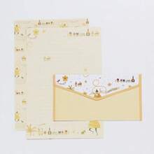 Ready Stock Creative Chinese Style Vintage A5 Letter Paper Set Wholesale, Fresh Beautiful Floral Western Style Envelopes - 6 Sheets Of Stationery + 3 Envelopes/set - View 8