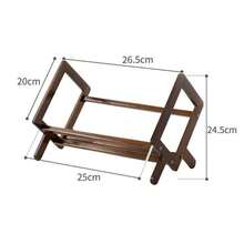 Desktop Bookshelf Simple Small Desk Organizer Storage Rack For Office Desk Minimalist - Multicolor - View 10