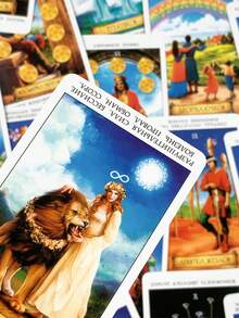 1 Box Magic Themed Tarot Cards , 78-Card Deck,Russian, With Manual,Mystic Fortune Telling Cards, Spiritual Gift Set - Multicolor - View 10