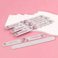 1pc Portable Nail File, Practical Manicure Tool For Daily Nail Care, Ideal For Valentine's Day Dating Nail Art - Multicolor - View 3