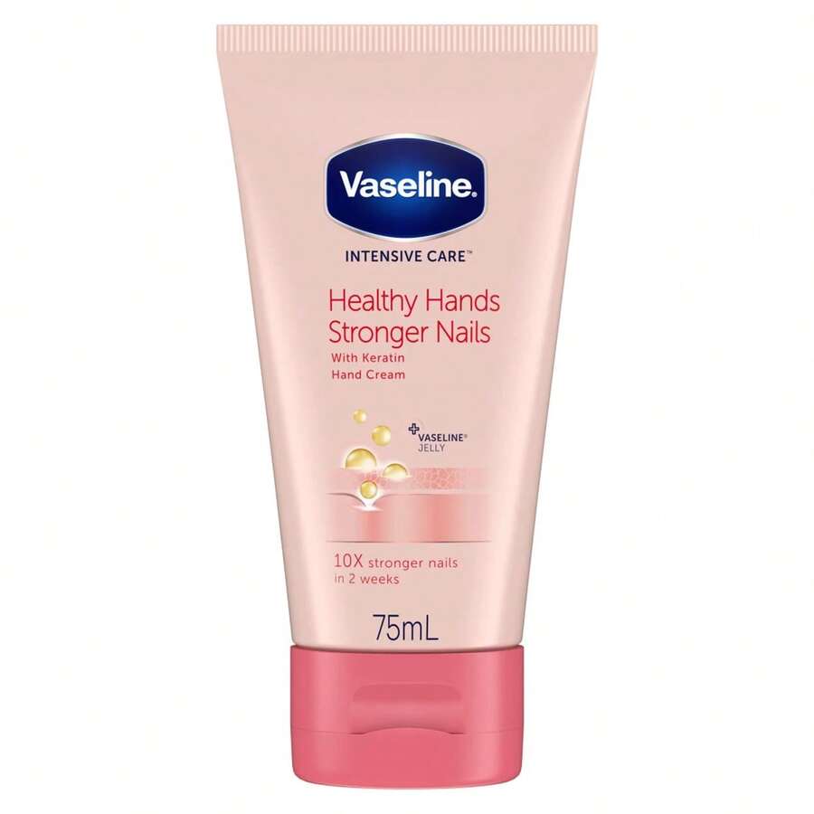 Vaseline Healthy Hand & Stronger Nail 75ml - Hydrolyzed Keratin - View 1