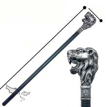 1pc Halloween Cosplay Wizard Staff Prop Egyptian Pharaoh Snake Head Staff Performance Royal Scepter Magician Wand - Black - View 4