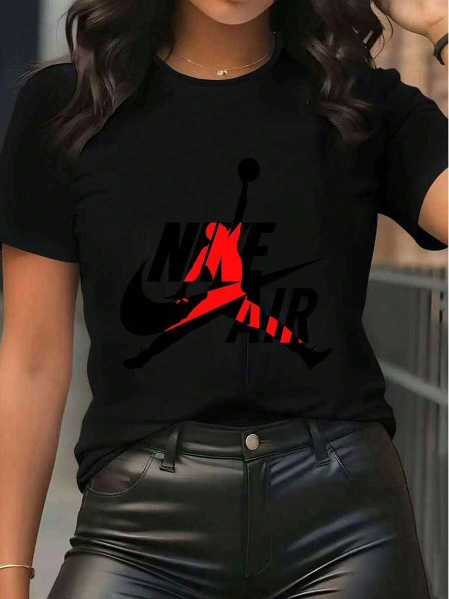 Women T-Shirts - 黑色 - 查看 1