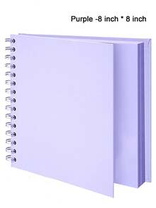 10 Inch Photo Album, Scrapbook, DIY Photo Album, 8 Inch, 7 Inch, Wedding Photo Album, Family Photo Album, Graduation Photo Album, Commemorative Photo Album, For Friends, Family, Classmates, Holiday Party Commemorative Album - Square Style - View 23