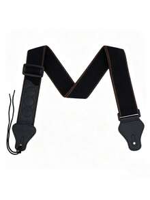 Guitar Strap - Acoustic And Electric Guitar Strap, Bass Guitar Strap With 3 Guitar Pick Holder Ends - Multicolor - View 9