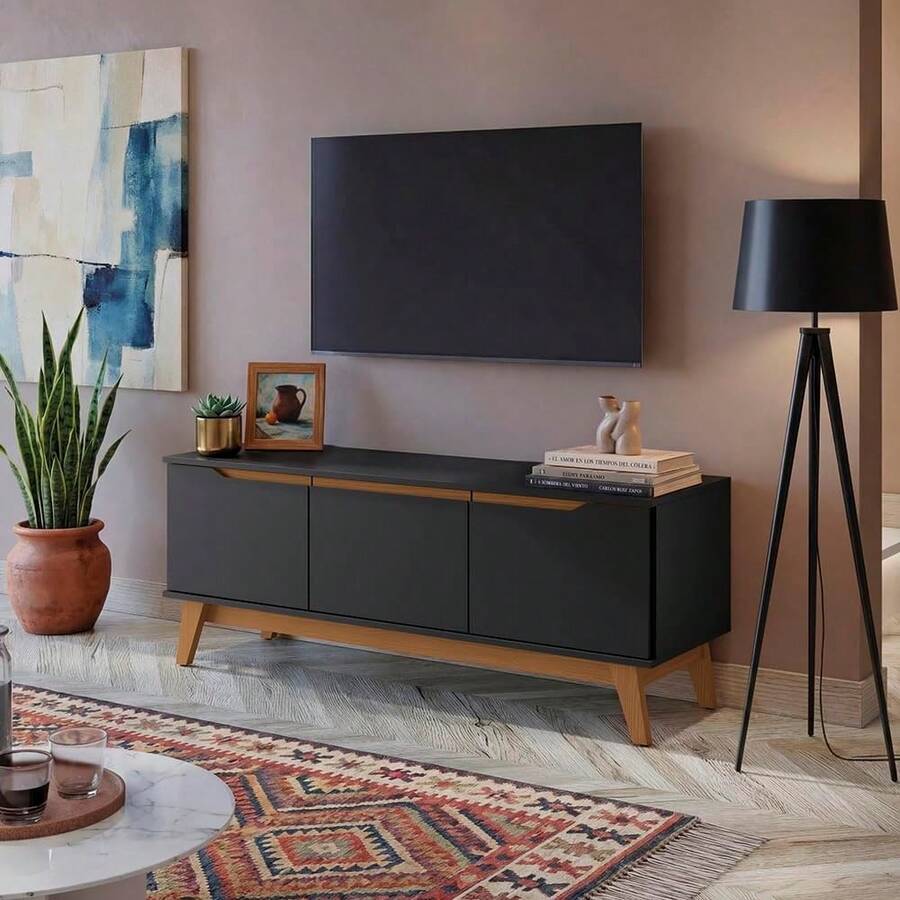 Television Stands & Entertainment Centers - Black - View 1