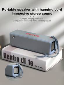T&G271 Wireless Speaker Mini Outdoor Portable Waterproof Dual Speaker Slot Subwoofer Wireless Audio - View 5