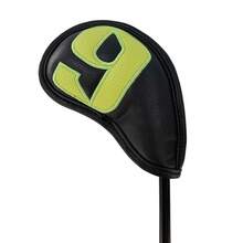 10 buah Pelindung Kepala Stik Golf, Pelindung Kepala Stik Besi Kulit Berbagai Gaya, Pelindung Kepala Stik Golf Berkualitas Tinggi/Penutup Stik Golf/Aksesoris Golf - Hitam - View 8
