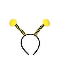 4pcs Cute Bee Costume Set: Bee Dress + Headband + Bee Wings + Striped Socks, Perfect For Carnival, Festivals, Parties And Role Play, Halloween Cosplay - Multicolor - View 6