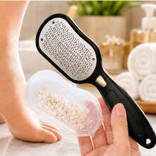 Foot Callus Removal Tool - Stainless Steel Foot And Heel Dead Skin Scraper, Professional Callus Scraper With Replaceable Blades, Ergonomic Handle, Reusable Foot Care Pedicure Tool - Multicolor - View 6