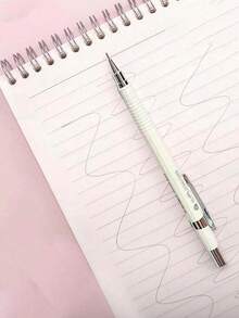 1 Set Vintage Style Macaron Color Colnk Mechanical Pencil Set (Mechanical Pencil + Lead), Suitable For Office, Students, Back To School, Small Gift - Multicolor - View 5