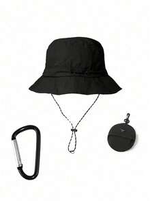 Foldable Bucket Hat, Wide Brim Sun Protection Hat, Portable Outdoor Bucket Hat, Suitable For Travel, Hiking, Beach - Multicolor - View 9