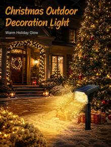POSE UP 1/2/4/6pcs Solar Spotlights 38LED Outdoor Solar Flood Lights IP68 Waterproof Landscape Lighting Adjustable Solar Garden Lights With Auto On/Off Sensor Suitable For Yard Lawn Patio Villa Path Driveway And Holiday Decoration - Black and White - View 9
