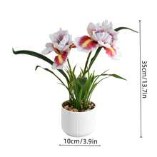 Pink (With Plastic Flower Pot),Suitable For Bedroom And Living Room Decoration - Pink (Plastic Flower Pot) - View 3