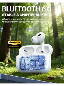 REMAX CozyBuds W30N True Wireless Bluetooth Earbuds: Layar sentuh LCD berwarna penuh, peredam kebisingan dual-core ANC+ENC, Bluetooth 5.4, driver dinamis 13mm untuk kualitas suara HiFi, daya tahan baterai 30 jam, kompatibel dengan iOS/Android. - View 9