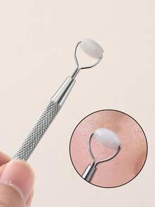 2pcs Metal Jade Eye Massager, Nose Lifting Facial Massager, Wireless Design, Magic Tool For Higher Nose Bridge, Gua Sha Beauty Wand, Facial Massage Lifting And Firming Nose Bridge Enhancer, Muscle Relaxation Beauty Wand, PVC-Free - Multicolor - View 13