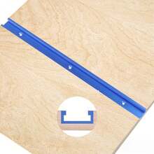 T30 Woodworking Groove, Aluminum Alloy T-Shaped Track Groove, Suitable For Table Saw DIY Projects And Woodworking, A Sturdy And Durable T-Shaped Track Groove Tool - T30 - View 6
