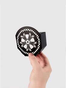 10/5/1pc Racing Tire Shaped Mini Gift Box, Black And White Checkered Flag, Boys Birthday Party, Candy And Cookie Favor Box, Racing Theme Gift Box Suitable For Racing Party, Birthday Party, Wedding Guest Return Gift, Birthday Dessert Packaging, Gift Box, Packaging Box, Party Supplies, Candy, Strawberry Cake, Room Decor, Home Decor, Wedding, Home Essentials, Camping Essentials - Multiple Styles - View 4