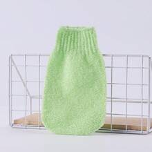 New Wearable Bathing Gloves Foaming Mesh Soap Bag Bath Sponge Scrubbing Towel Shower Mitt Face Wash Cloth Face Washing Gloves - A - View 12