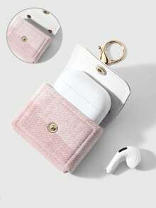 Mini Coin Purse Keychain With Sweet Lace Bow Heart,Butterfly Charm Earbud Pouch Bag,Small Storage Wallet,Bag Pendant,For Change,Earphone,Coin,Lipstick - Multicolor - View 4