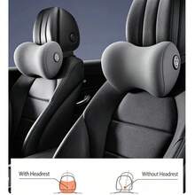 Car Memory Foam Headrest And Lumbar Support Pillow Set, Ergonomic Neck And Waist Cushion, Suitable For Long-Distance Driving - Multicolor - View 4