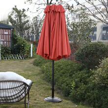 14.8 Ft Double Sided Outdoor Rectangular Large With Crank ( Orange )(No Base) - 卡其色 + 鋼鐵 + 花園與戶外 - 查看 10