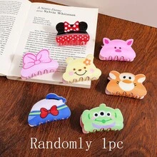 1pc Disney Cartoon Character Acrylic Hair Clip Creative Hair Accessory Hair Claw Clip Hair Ornament - Multiple Styles - View 16