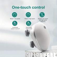 Portable Electric Scalp Massager With 4 Removable Massage Claws, 3-Speed Vibration Modes & Scalp/Back Massager Suitable For, Office, Travel - & Relaxation Device - View 11