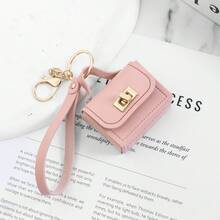 1 buah Gantungan Kunci Kulit PU Mewah, Desain Kunci Putar, Rantai Dekoratif Mini, Dapat Digantung di Tas, Penyimpanan Praktis, Tas Gaya Gothic Y2K yang Lucu, Dengan Tali Gantungan Tempat Kartu Identitas, Perlengkapan Perjalanan, Aksesori Tas, Tas Penyimpanan Kecil, Barang Mini - MultiWarna - View 21