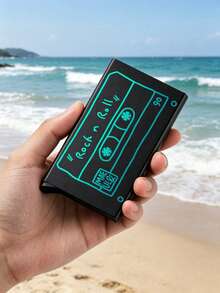 Dompet Kartu Pop-Up Desain Kaset Vintage, Dompet Kartu Pop-Up Portabel Tahan Gores, Hadiah Serbaguna untuk Pecinta Musik, Kembali ke Sekolah - MultiWarna - View 4