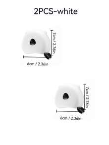 1/2pcs Pink White Brown High Precision Tape Measure, 3D Scale, Portable Soft Tape, Multi-Functional Waist Measuring Tape, Fitness Tape Measure, Thickened Anti-Drop - One Size Fits All - View 14