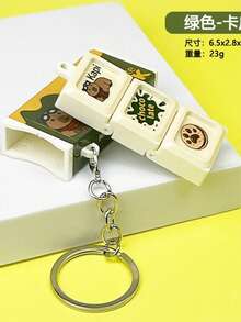 Chocolate Keychain Surprise Box Pendant, Creative Claw Machine Toy Small Gift, Bag Charm Accessory, Chocolate Surprise Box Keychain, Claw Machine Toy Gift Bag Charm, Chocolate Surprise Box Keychain, Claw Machine Gift Bag Charm Pendant Toy, Chocolate Keychain Surprise Box Pendant Charm Toy, Creative Claw Machine Small Gift Cute Bag Accessory Pendant - Multicolor - View 12