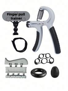 Wrist Strength Training Kit, Combines Wrist And Finger Strength Training - Black - View 12