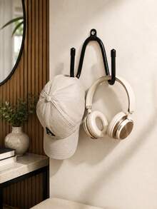 1pc Multi-Functional Wall-Mounted Storage Rack With Adjustable Hooks, Suitable For Storing Skateboards, Guitars, Longboards And Snowboards, Easy To Install And Use, Ideal For Autumn/Winter Item Storage - Multicolor - View 6