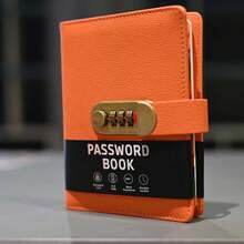 Premium Locked Password Notebook With Alphabetical Index Tabs, Hardcover Secure Log Book, Personal Diary For Recording Website Usernames & Confidential Notes, 14.99cm*9.91cm Portable Password Storage Book - B6 - View 11