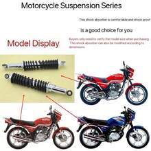 Knight Motorcycle Rear Shock Absorber GS125 Rear Shock Absorber Thickened Spring Suitable For Motorcycle GS125 JH70 GN Prince WY125 Shock Absorber DY100 TBT110 Cabbage Rear Shock Absorber - Multiple Styles - View 1