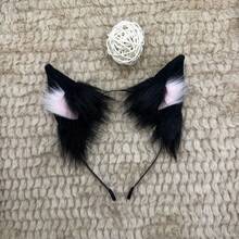 萬聖節 3 件組貓耳裝扮套裝，包含水鑽髮箍、鈴鐺項圈與毛絨貓尾巴，適合各種節日派對、情人節 Cosplay、夜店活動，也是絕佳的禮物選擇 - 彩色 - 查看 13