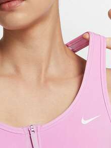 Nike Authentic Swoosh 女款透氣拉鍊式穿脫方便運動內衣 FN2732-632 - FN2732-632 - 查看 5